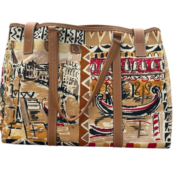 Prada Limited Edition Venetian Scene Tote Bag - Picture 7 of 16